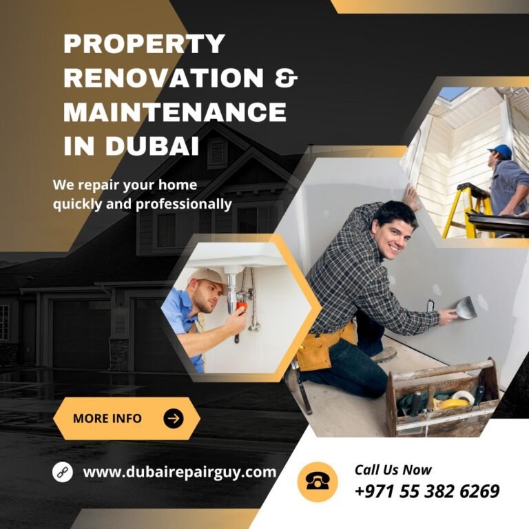 Property Renovation & Maintenance in Dubai